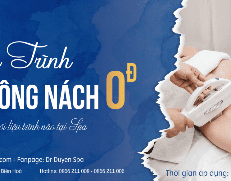 Triệt lông nách 0đ